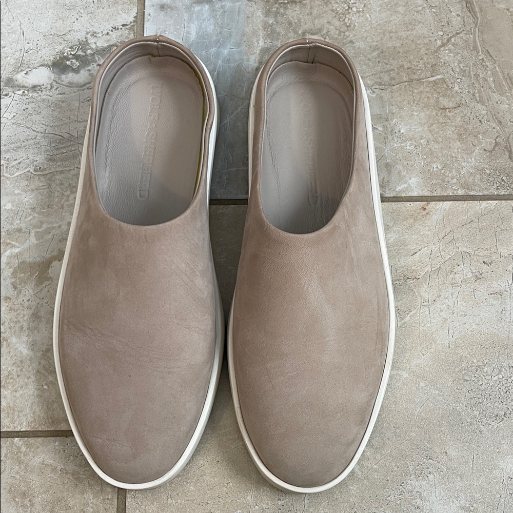 Wolf & Shepherd Cruise Slip On Mules Loafers Minimalist Comfort 38.5